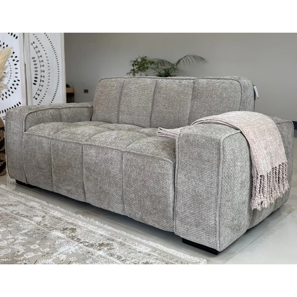 Pelaro Fabric 2 Seater Sofa in Grey