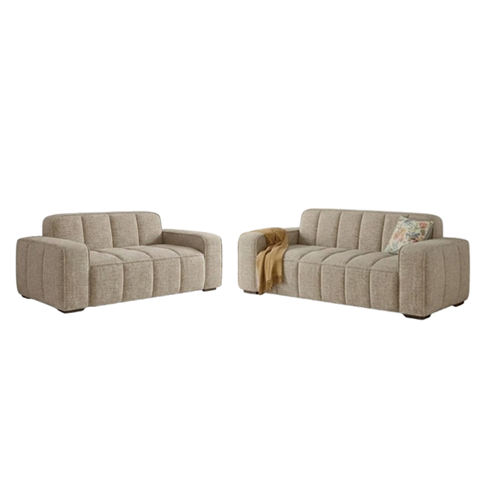 Pelaro Fabric 3+2 Seater Sofa in Beige