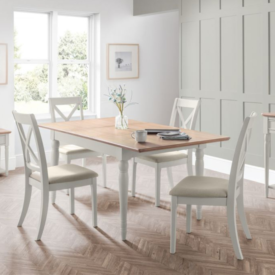Winterton Extending Oak Grey Dining, Limed Oak Dining Table And Chairs Uk