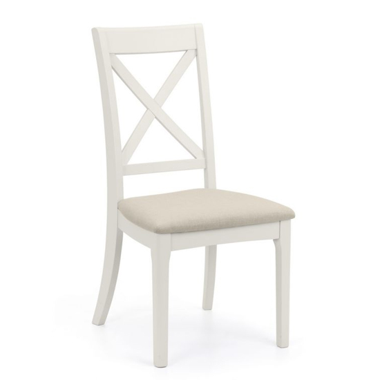 Pacari Grey Wooden Dining Chairs In Pair