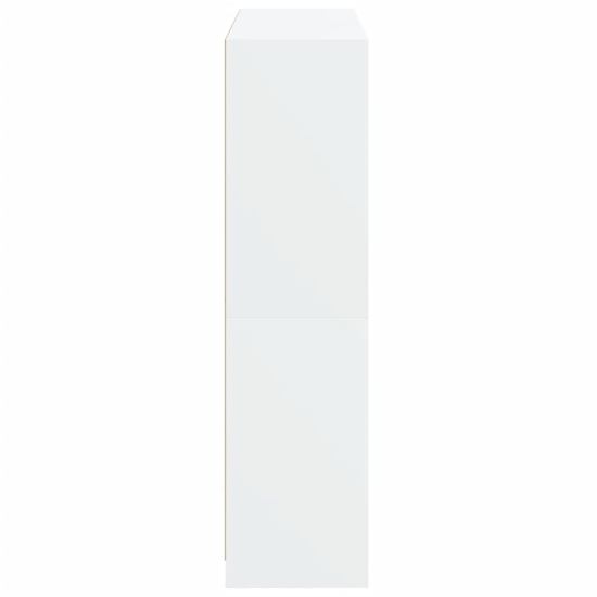 Penrith Wooden Bookcase With 16 Shelves In White