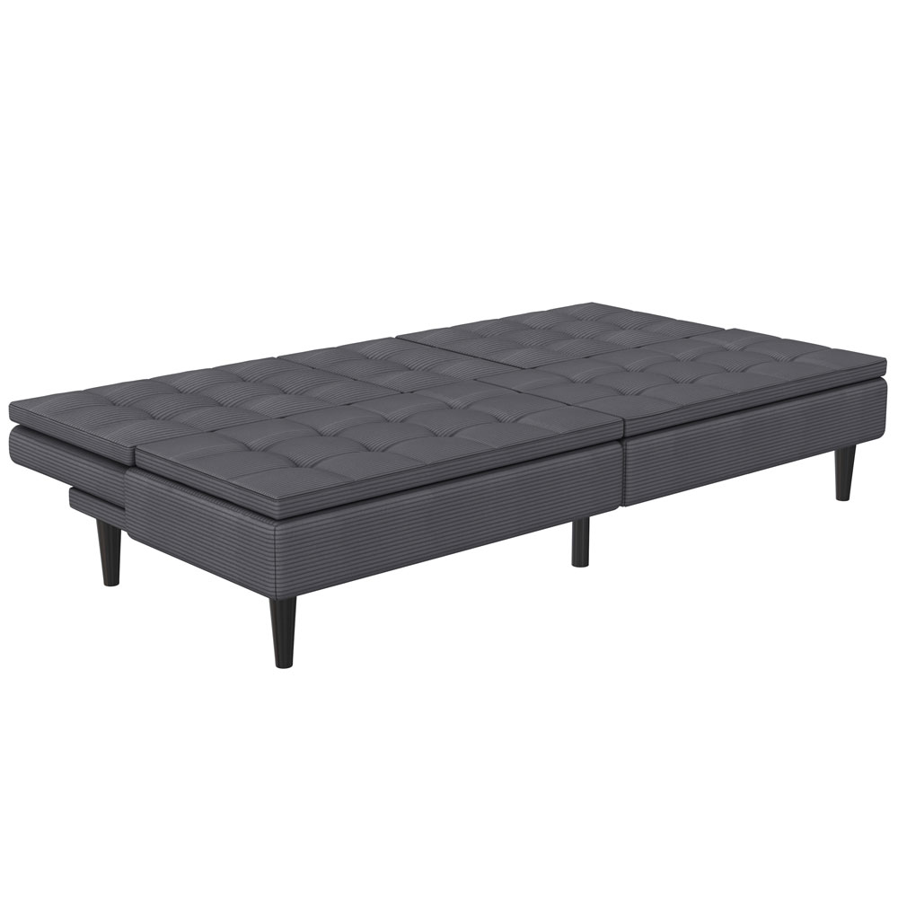 Penrose Fabric Sofa Bed in Anthracite