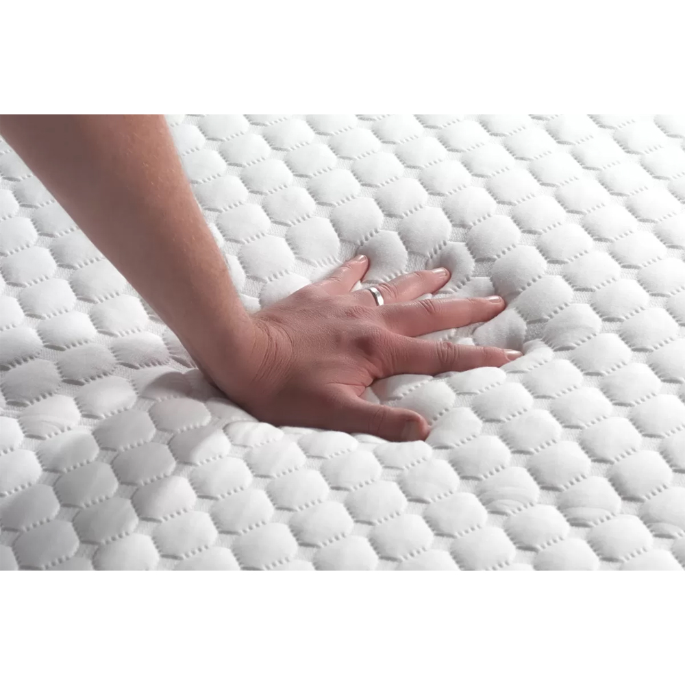 Peoria Fabric Small Double Mattress In White