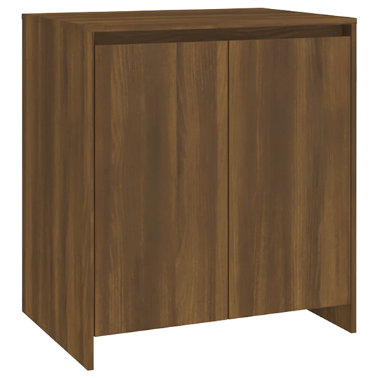 Pepa Wooden Sideboard With 2 Doors 3 Drawers In Brown Oak_4