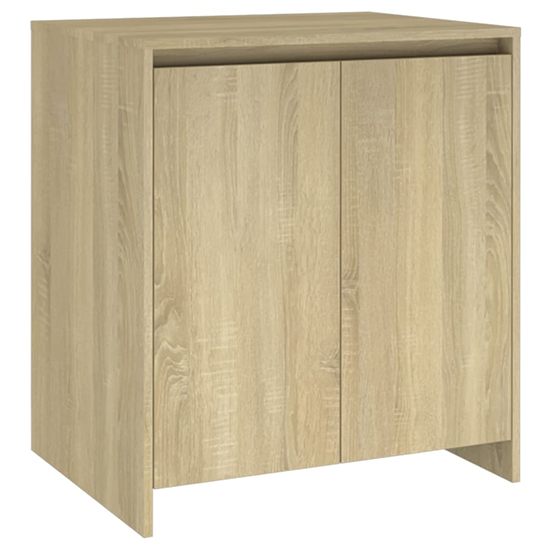 Pepa Wooden Sideboard With 2 Doors 6 Drawers In Sonoma Oak