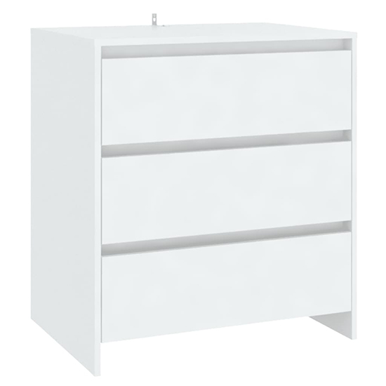 Pepa Wooden Sideboard With 2 Doors 6 Drawers In White