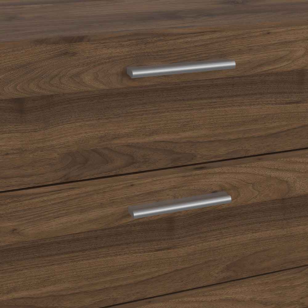 Perkin Wooden Chest Of 8 Drawers In Walnut