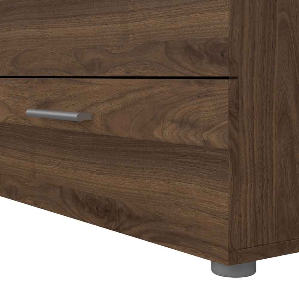 Perkin Wooden Chest Of 8 Drawers In Walnut