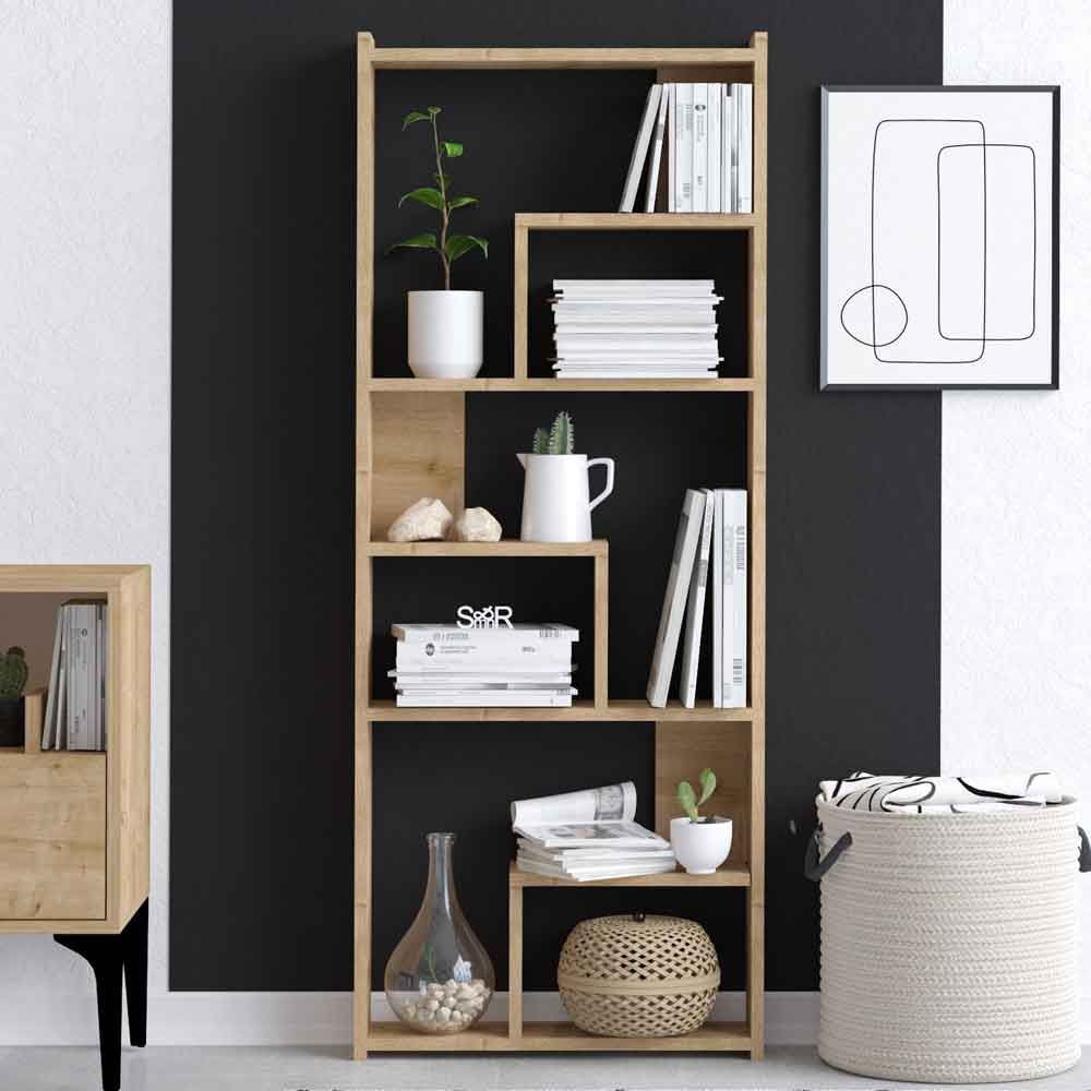 Petite Wooden Display Unit in Oak