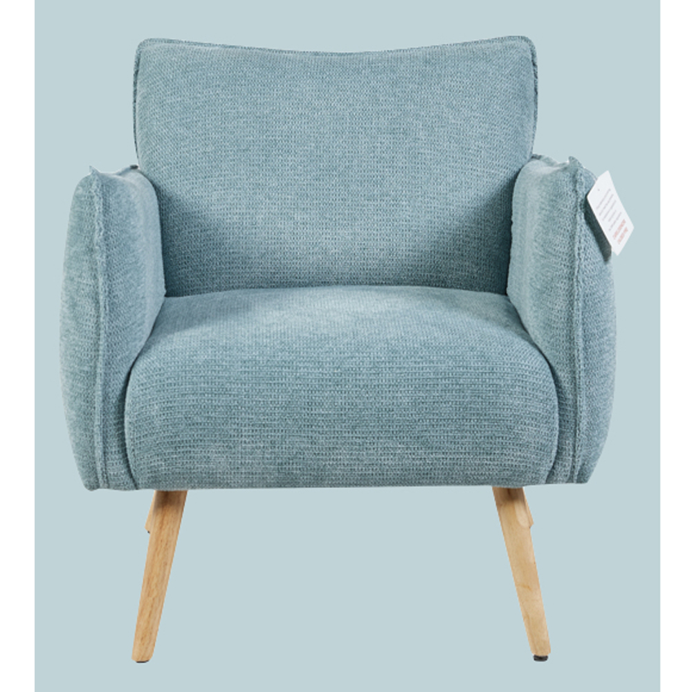 Picton Fabric 1 Seater Sofa - Teal
