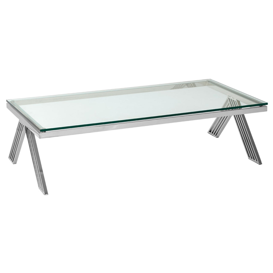 Piermount Round Glass Coffee Table With Grey Legs FiF