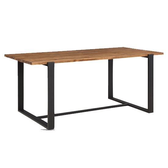 Read more about Pierre pine wood dining table 180cm in rustic oak