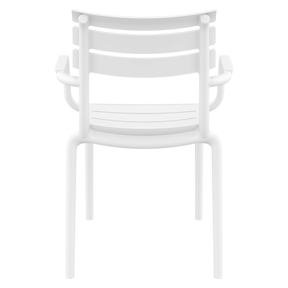 Pikeville Outdoor Polypropylene Armchairs In White