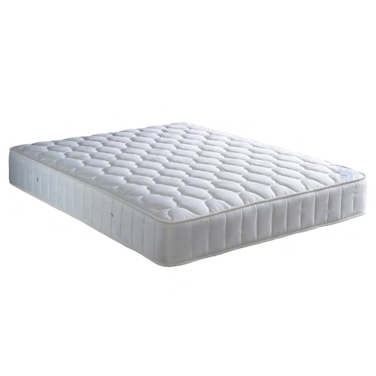 Product photograph of Parikia Quilted Sprung King Size Mattress from Furniture in Fashion