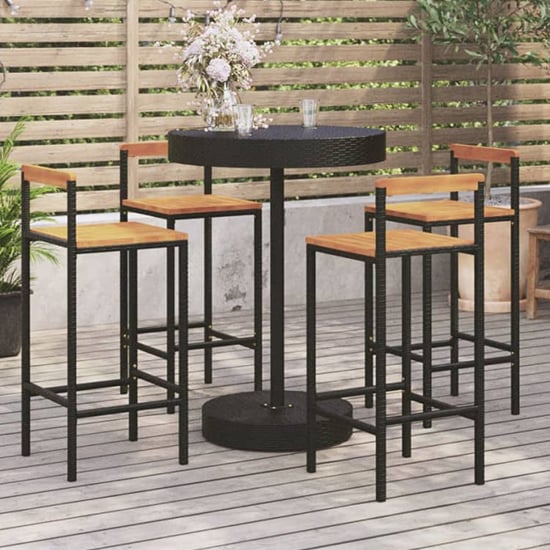 Garden bar stool set deals