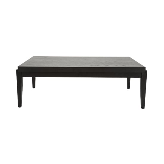 Photo of Piper wooden coffee table rectangular in wenge