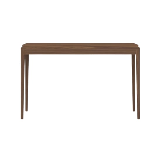 Photo of Piper wooden console table rectangular in walnut