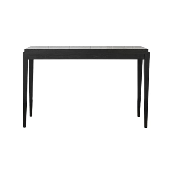 Photo of Piper wooden console table rectangular in wenge