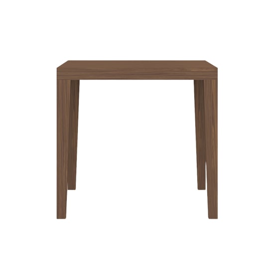 Product photograph of Piper Wooden Dining Table Square In Walnut from Furniture in Fashion