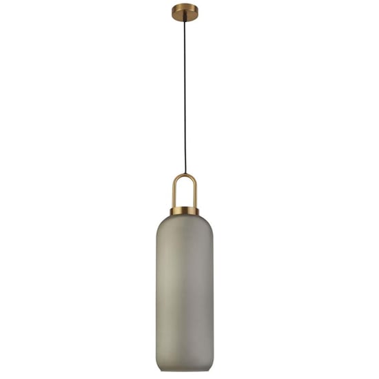 Read more about Pipette acid glass ceiling pendant light in brass