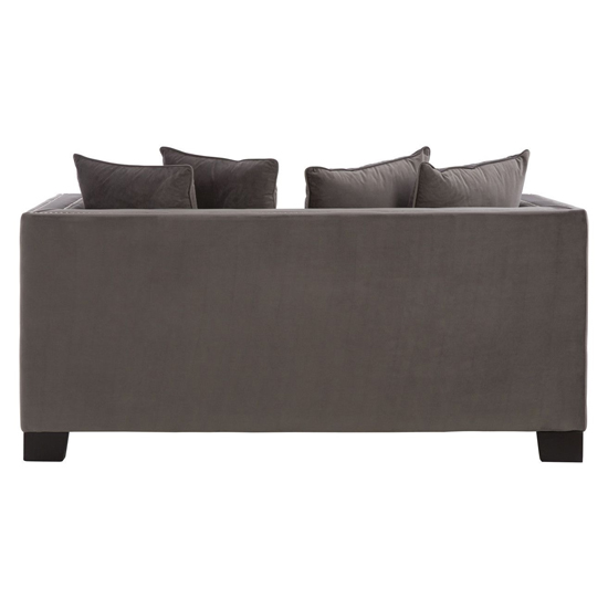 Pipirima Upholstered Velvet 2 Seater Sofa In Cyan Brown_5