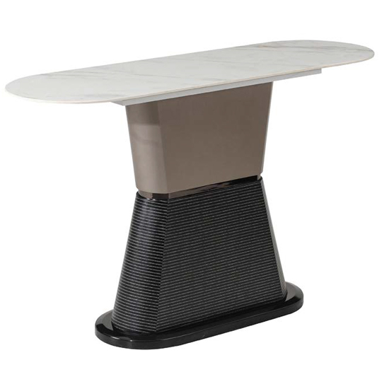 Read more about Piran sintered stone console table in white