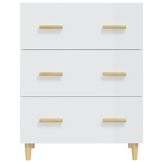 Pirro High Gloss Chest Of 3 Drawers In White_4