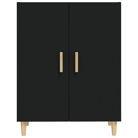 Pirro Wooden Sideboard With 2 Doors In Black_4