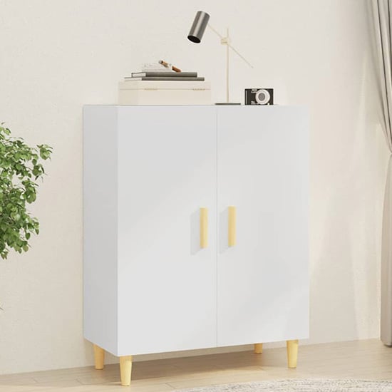 Pirro Wooden Sideboard With 2 Doors In White