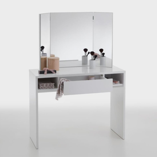 Read more about Pisces dressing table in glossy white