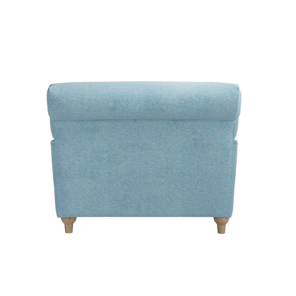 Plumpton Fabric Armchair In Duck Egg Blue