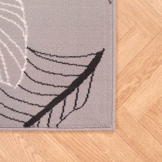 Poly Autumn 120x160cm Modern Pattern Rug In Mouse_5