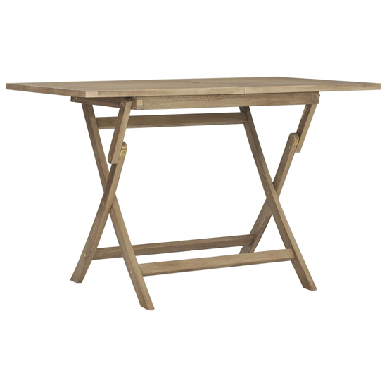 Ponoka Solid Wood Teak 7 Piece Garden Dining Set In Grey