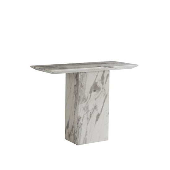 Portia Marble Console Table Rectangular In White Carerra 461 95 Go Furniture Co Uk - Dark Coffee Table Portia Portia Marble Console Table Rectangular In White Carerra 461 95 Go Furniture Co Uk - Dark Coffee Table Portia
