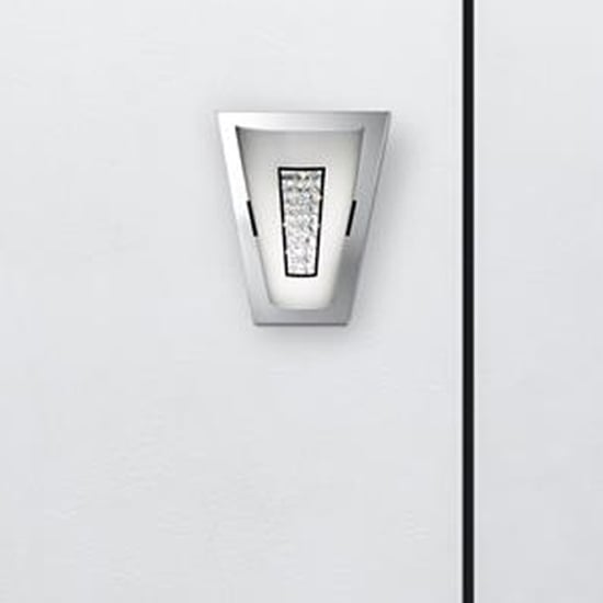 Portland LED Bathroom Wall Light In Chrome