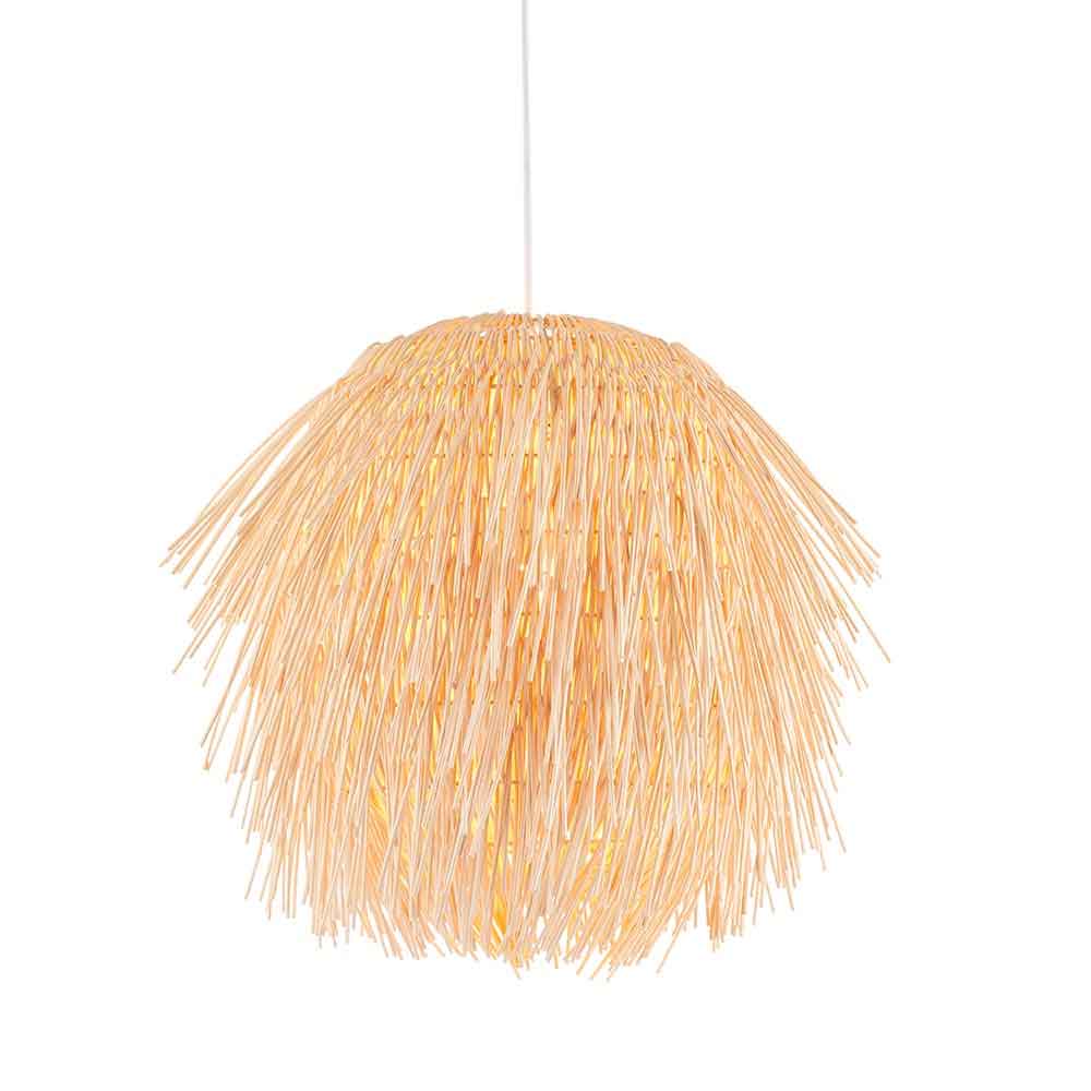 Posie Rattan Ceiling Pendant Light in Natural