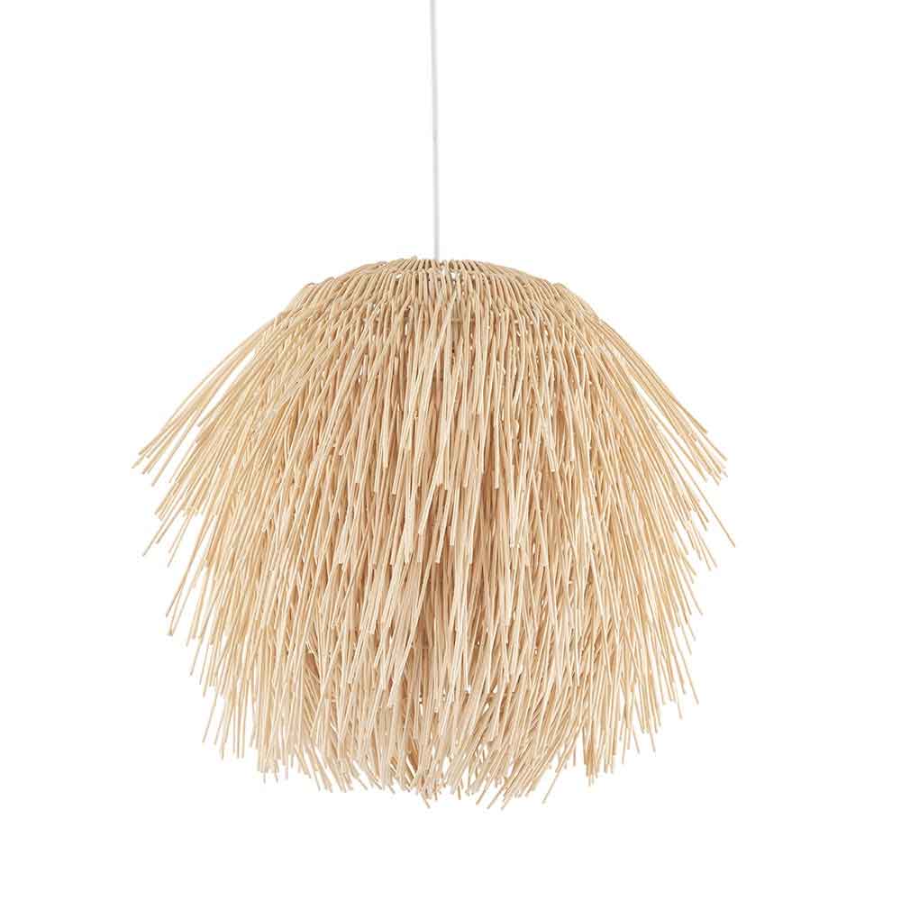 Posie Rattan Ceiling Pendant Light in Natural