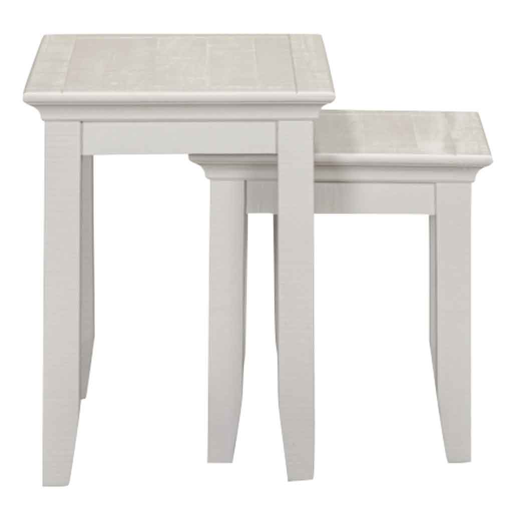 Prague Wooden Nest Of 2 Tables - Truffle