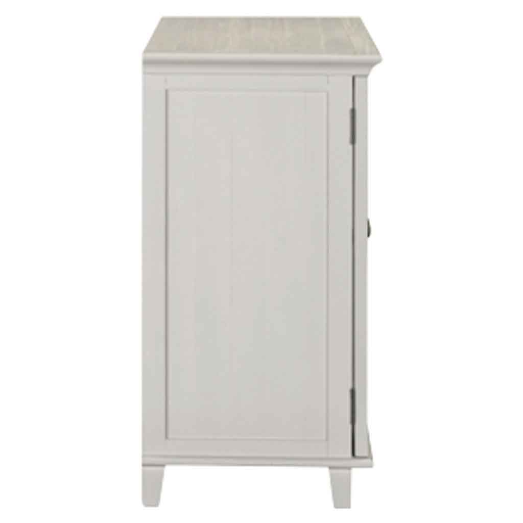 Prague Wooden Storage Cabinet With 2 Doors - Truffle