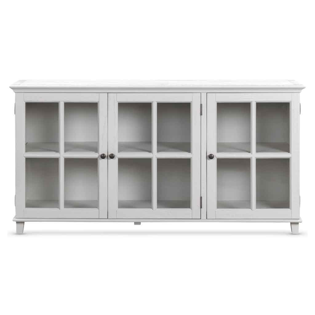 Prague Wooden Storage Cabinet With 3 Doors - Truffle