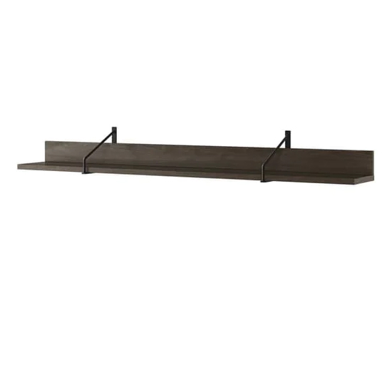 Product photograph of Prato Wooden Wall Shelf In Portland Ash from Furniture in Fashion