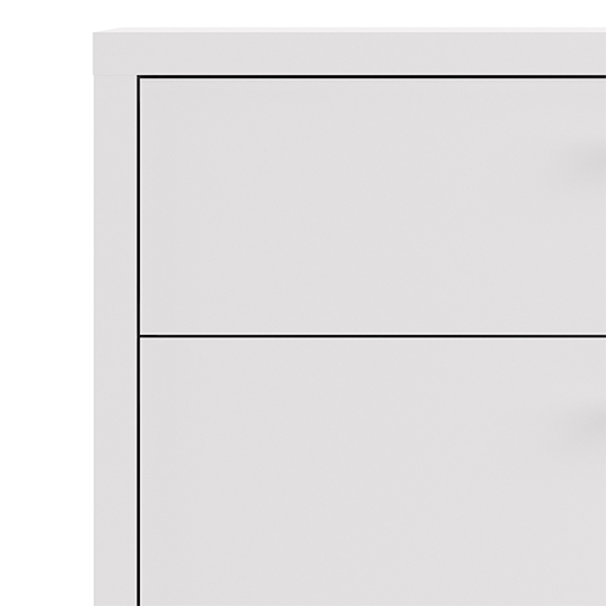 Prax 2 Doors 2 Drawers Office Storage Cabinet In White