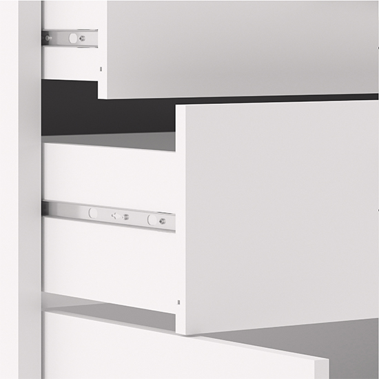Prax 2 Doors 2 Drawers Office Storage Cabinet In White