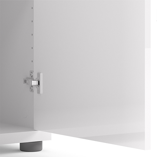 Prax Tall 2 Doors 2 Drawers Office Storage Cabinet In White_7