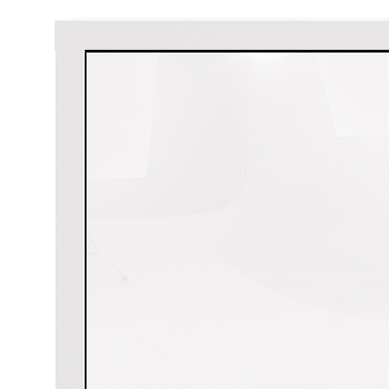 Prax 2 Doors 2 Shelves Office Storage Cabinet In White
