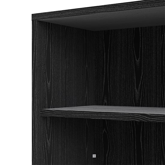 Prax 5 Shelves 2 Drawers Office Storage Cabinet In Black_4