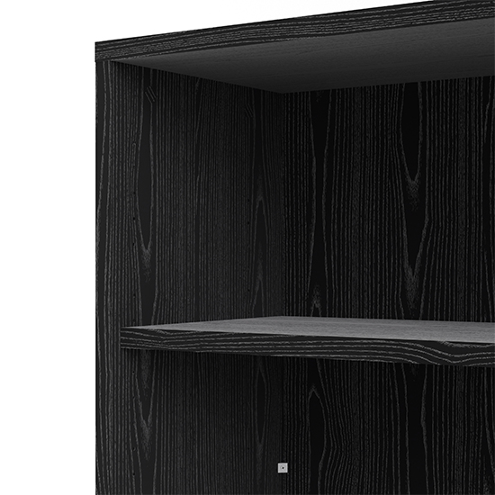 Prax 5 Shelves Home And Office Bookcase In Black_4