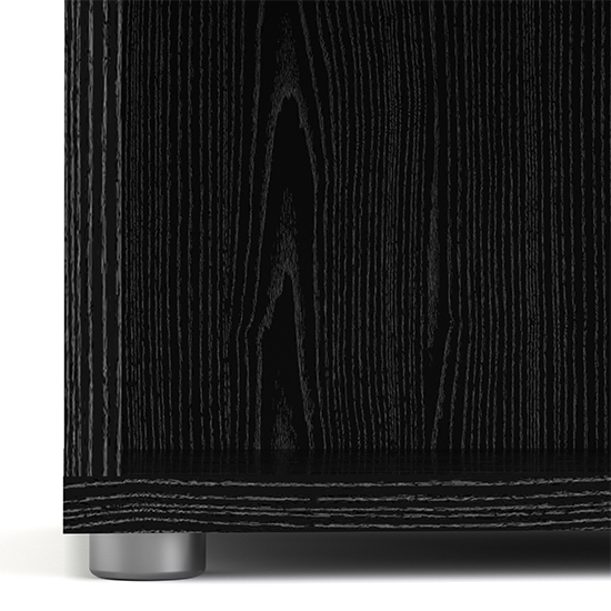 Prax 5 Shelves Home And Office Bookcase In Black_5