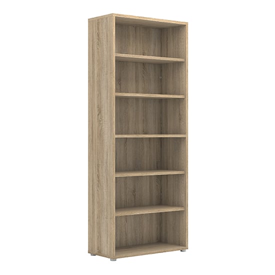 Read more about Prax 5 shelves home and office bookcase in oak