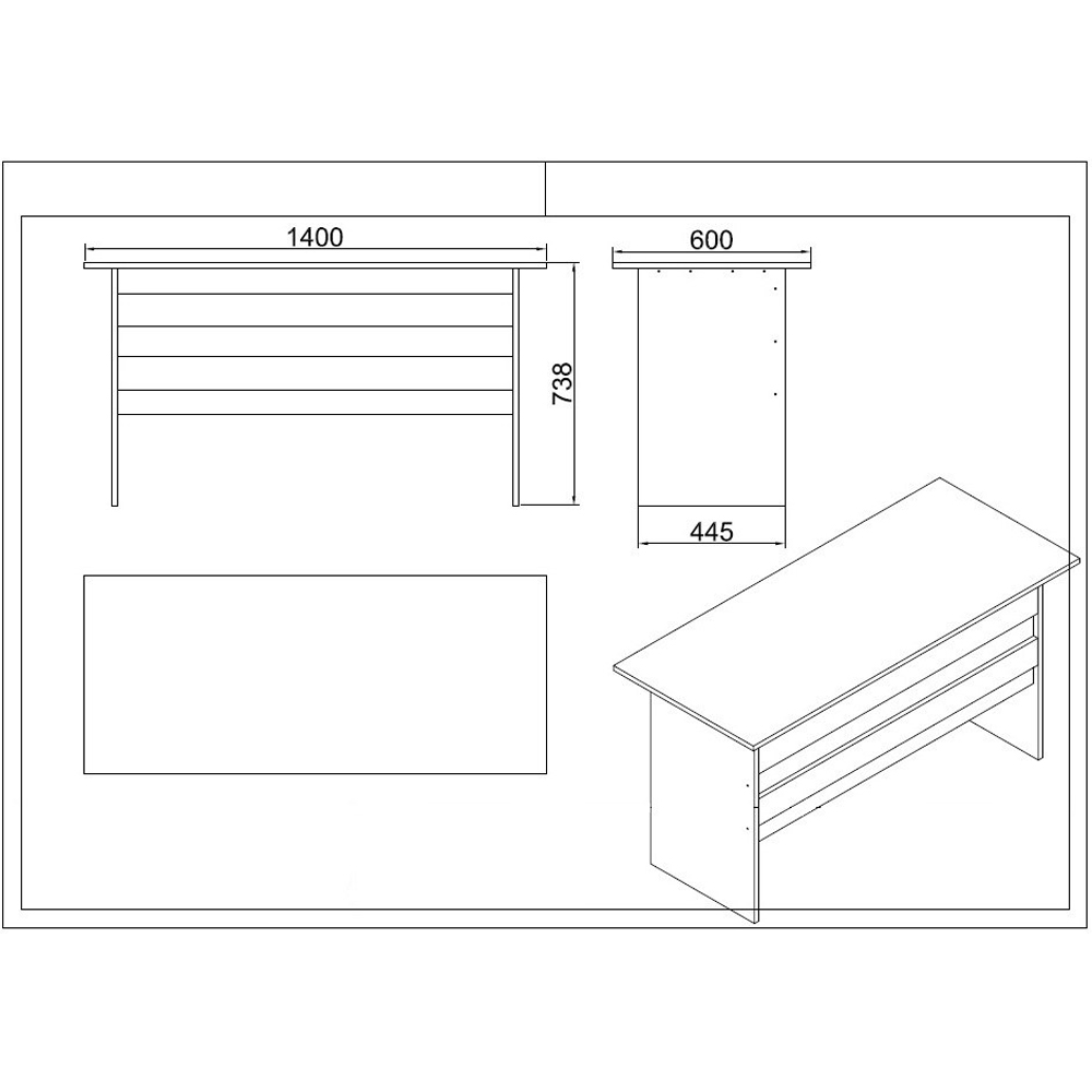Prescott Wooden Corner Executive Office Furniture Set with 13 Door Storage Unit in White
